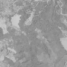 明野団地周辺の 1961〜1969 年の空中写真