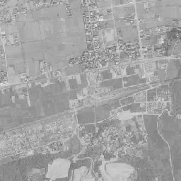 明野団地周辺の 1961〜1969 年の空中写真
