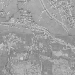 明野団地周辺の 1961〜1969 年の空中写真