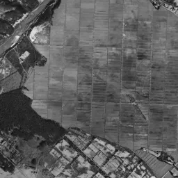 秋田港 (土崎)周辺の 1961〜1969 年の空中写真