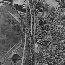 秋田港 (土崎)周辺の 1961〜1969 年の空中写真