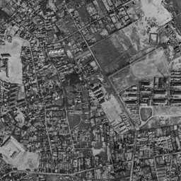 秋田港 (土崎)周辺の 1961〜1969 年の空中写真