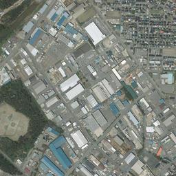 秋田港 (土崎)周辺の現在の空中写真