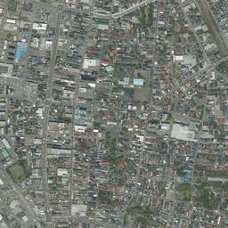 秋田港 (土崎)周辺の現在の空中写真