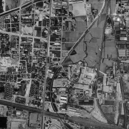 あまがさきキューズモール周辺周辺の 1961〜1969 年の空中写真