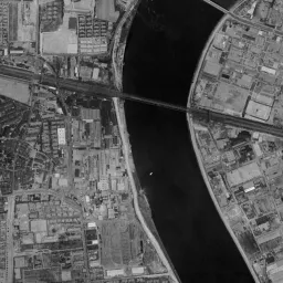あまがさきキューズモール周辺周辺の 1961〜1969 年の空中写真