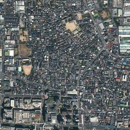 あまがさきキューズモール周辺周辺の現在の空中写真