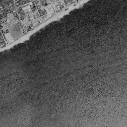 芦屋浜周辺の 1961〜1969 年の空中写真
