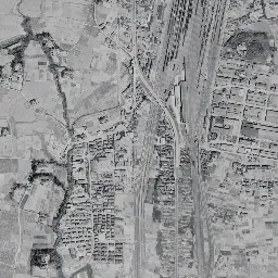 あすと長町周辺の 1961〜1969 年の空中写真