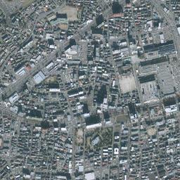 あすと長町周辺の現在の空中写真