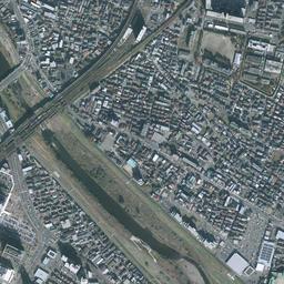 あすと長町周辺の現在の空中写真