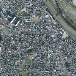 あすと長町周辺の現在の空中写真