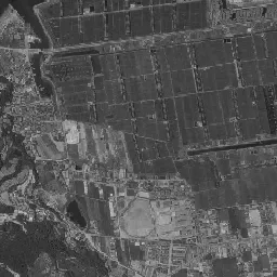 番の州 (坂出)周辺の 1961〜1969 年の空中写真