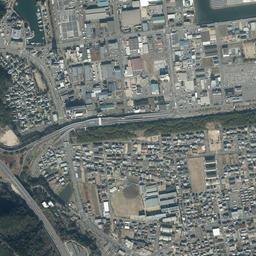 番の州 (坂出)周辺の現在の空中写真