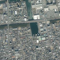 番の州 (坂出)周辺の現在の空中写真