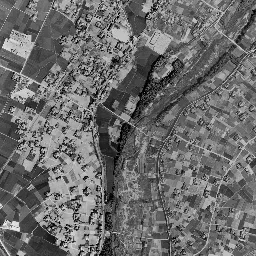 毘沙門台周辺の 1961〜1969 年の空中写真