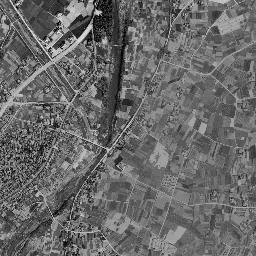 毘沙門台周辺の 1961〜1969 年の空中写真