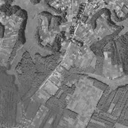 千葉ニュータウン中央周辺の 1961〜1969 年の空中写真