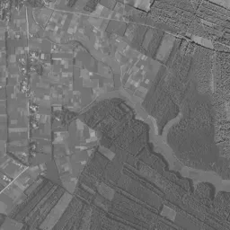 千葉ニュータウン中央周辺の 1961〜1969 年の空中写真