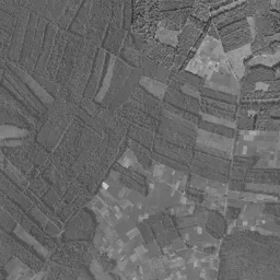 千葉ニュータウン中央周辺の 1961〜1969 年の空中写真