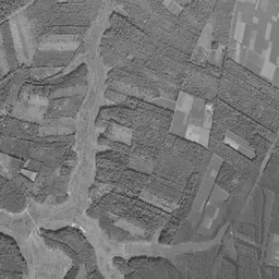 千葉ニュータウン中央周辺の 1961〜1969 年の空中写真