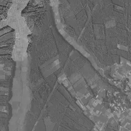 千葉ニュータウン中央周辺の 1961〜1969 年の空中写真