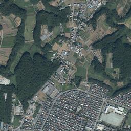 千葉ニュータウン中央周辺の現在の空中写真