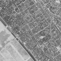 千葉みなと周辺の 1961〜1969 年の空中写真