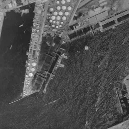 コスモスクエア (咲洲)周辺の 1961〜1969 年の空中写真