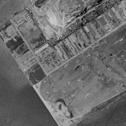 台場周辺の 1961〜1969 年の空中写真