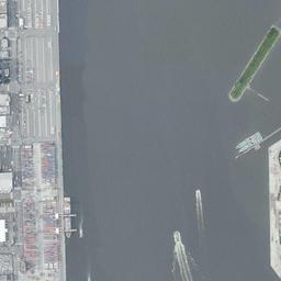台場周辺の現在の空中写真