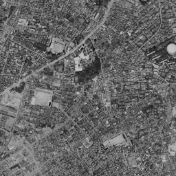 恵比寿ガーデンプレイス周辺の 1961〜1969 年の空中写真