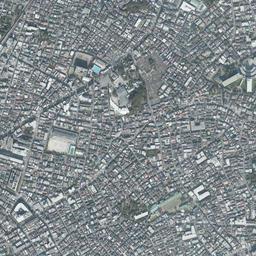 恵比寿ガーデンプレイス周辺の現在の空中写真
