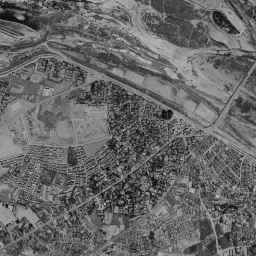 二子玉川周辺の 1961〜1969 年の空中写真