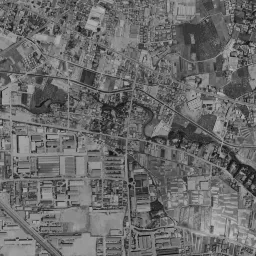 二子玉川周辺の 1961〜1969 年の空中写真