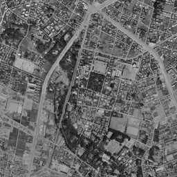 二子玉川周辺の 1961〜1969 年の空中写真