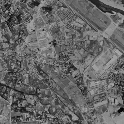 二子玉川周辺の 1961〜1969 年の空中写真