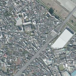 二子玉川周辺の現在の空中写真