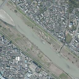 二子玉川周辺の現在の空中写真