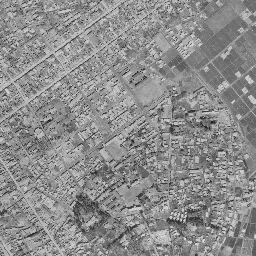 八戸港臨海工業地帯周辺の 1961〜1969 年の空中写真