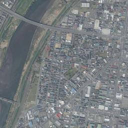 八戸港臨海工業地帯周辺の現在の空中写真