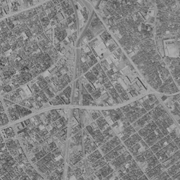 キャナルシティ博多 (カネボウ工場跡)周辺の 1961〜1969 年の空中写真