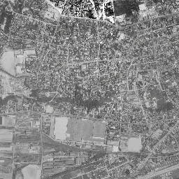 浜松駅北東 (アクトシティ)周辺の 1961〜1969 年の空中写真