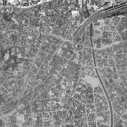浜松駅北東 (アクトシティ)周辺の 1961〜1969 年の空中写真