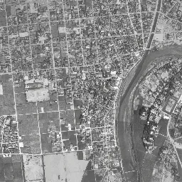 浜松駅北東 (アクトシティ)周辺の 1961〜1969 年の空中写真