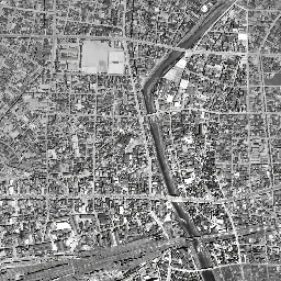 浜松駅北東 (アクトシティ)周辺の 1961〜1969 年の空中写真
