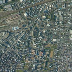 浜松駅北東 (アクトシティ)周辺の現在の空中写真