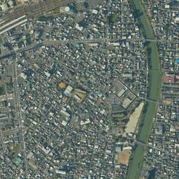 浜松駅北東 (アクトシティ)周辺の現在の空中写真