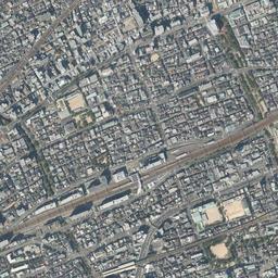 HAT神戸周辺の現在の空中写真