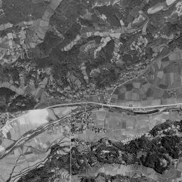 平城ニュータウン (高の原)周辺の 1961〜1969 年の空中写真